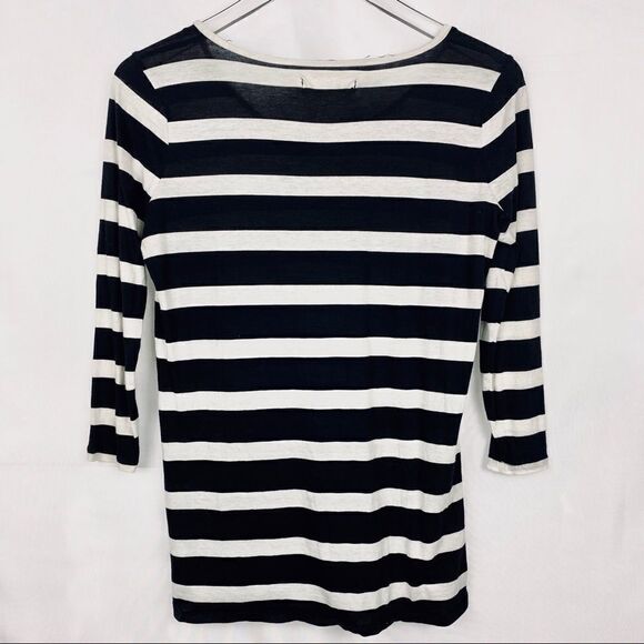 MADEWELL Hi-Line Striped Long Sleeve Tee - Picture 2 of 5